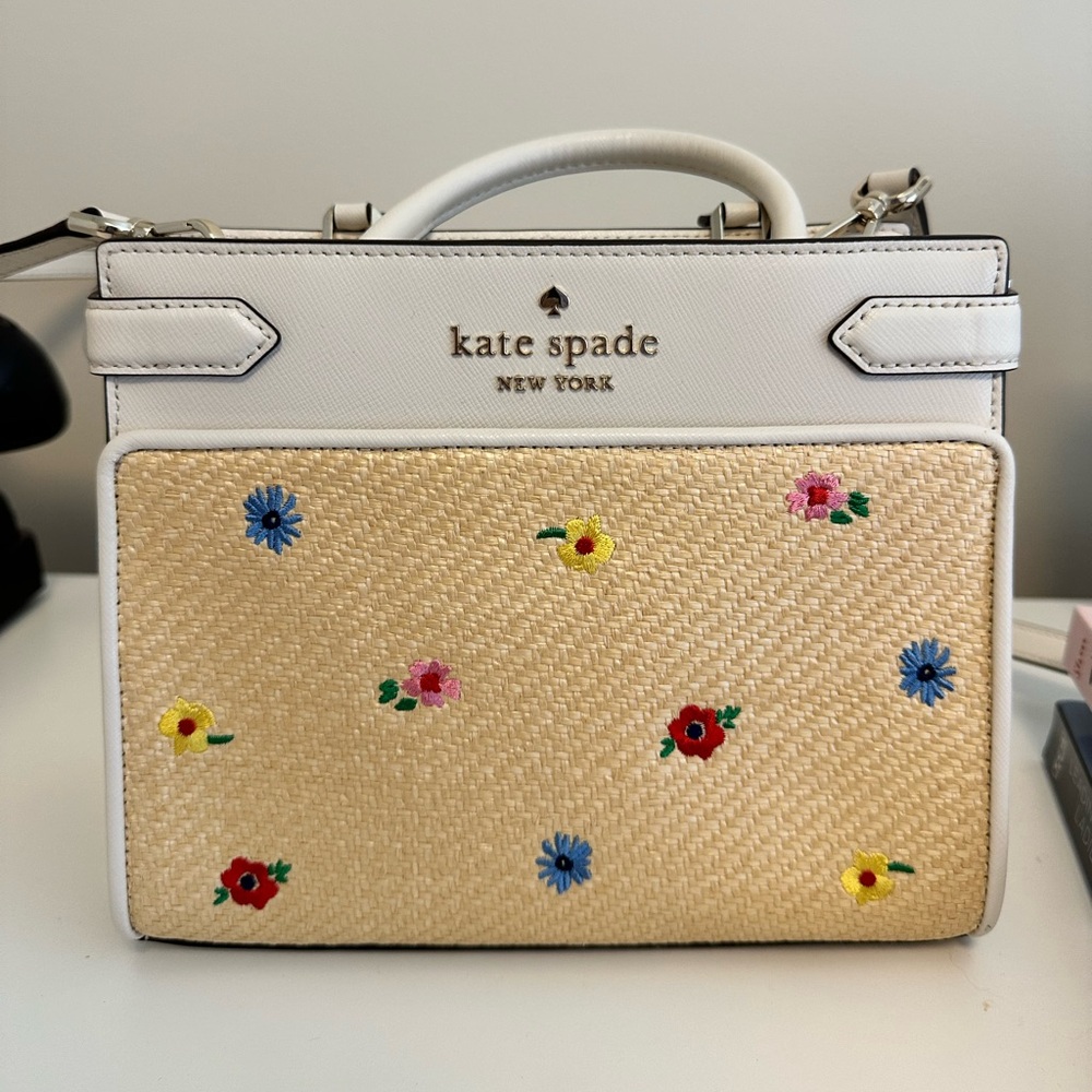 Garden Satchel Embroidered Kate Spade Crossbody Bag